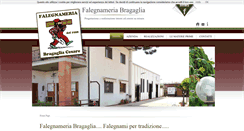 Desktop Screenshot of falegnameriabragaglia.it